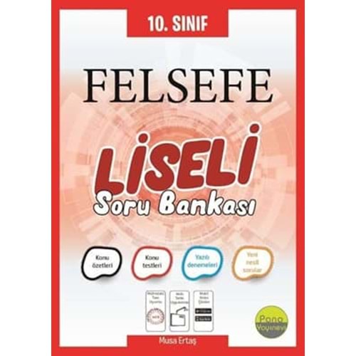 DELTA | 10. SINIF FELSEFE SORU BANKASI (LISELI) - 2024